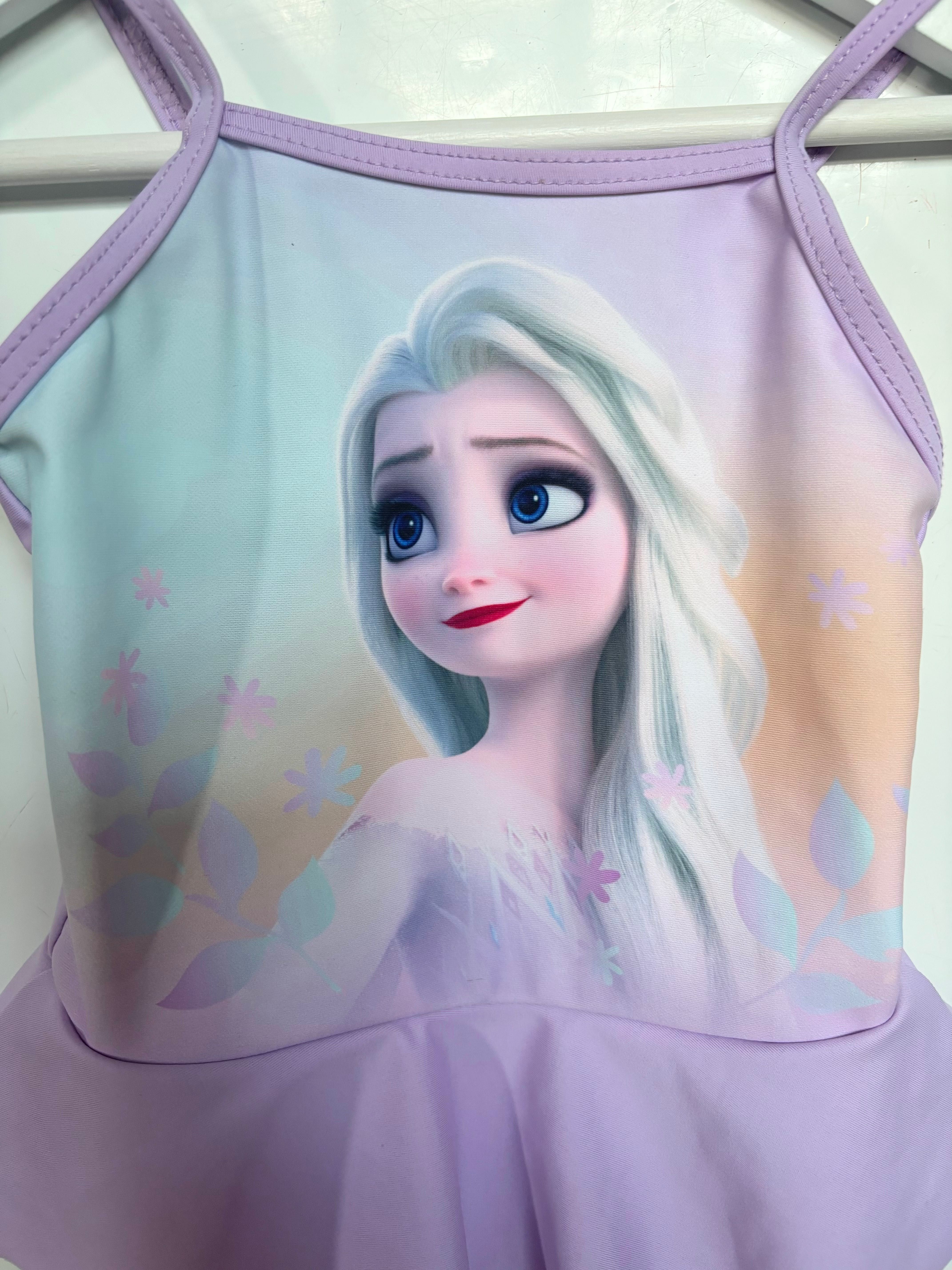 Elza, Elsa, Frozen, Kraina Lodu kostium kąpielowy 92, 98, 104