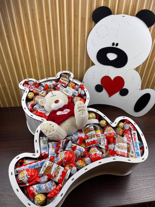 НАЙКРАЩА ЦІНА! Подарунковий бокс з цукерками/ подарунок для дівчини