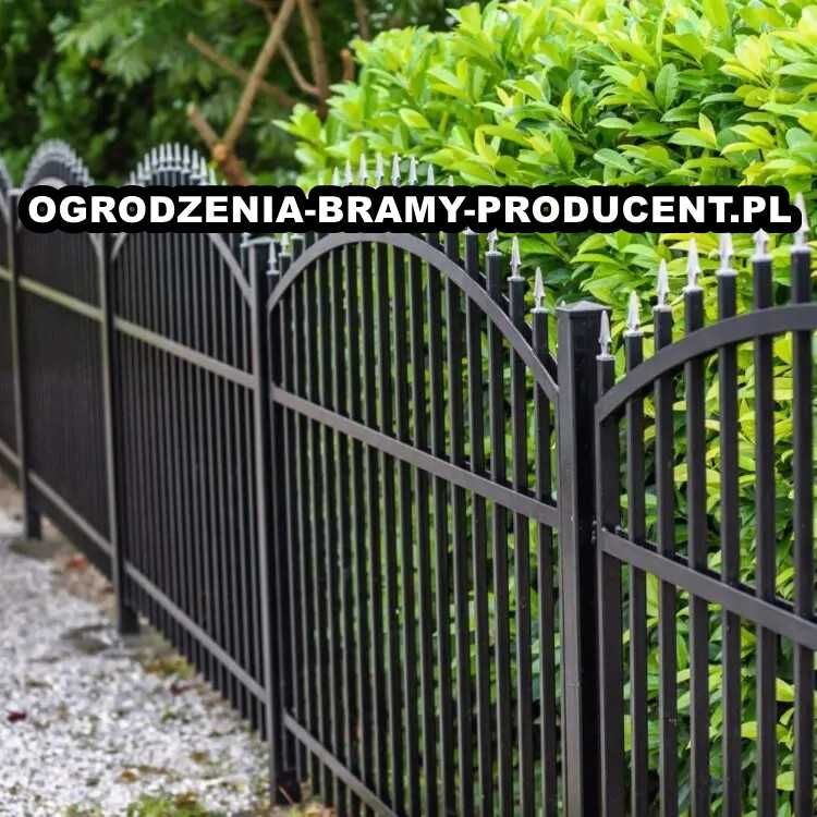 Ogrodzenia i bramy metalowe, panelowe (panele 2D i 3D), palisadowe