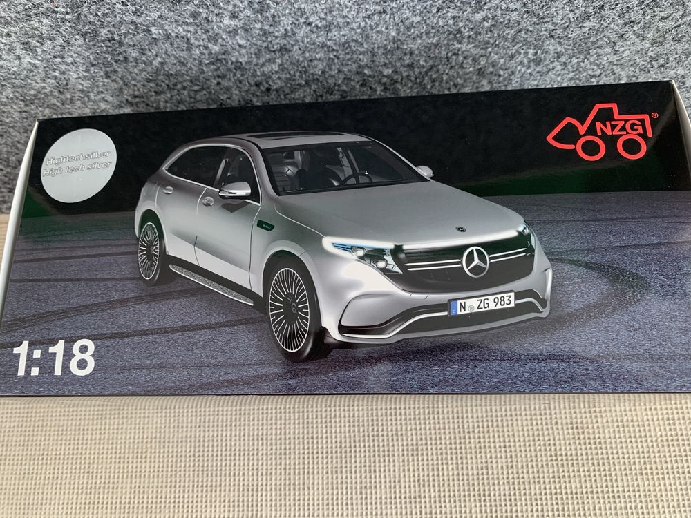 Mercedes-Benz EQC 400 4Matic (2019) z NZG > Scala 1:18