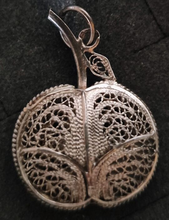 Pendente em prata filigrana