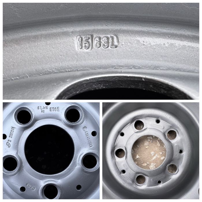 Диски r15 5x112 ET-60 на Mercedes Vito/Viano/VW Transporter T4/Galaxy