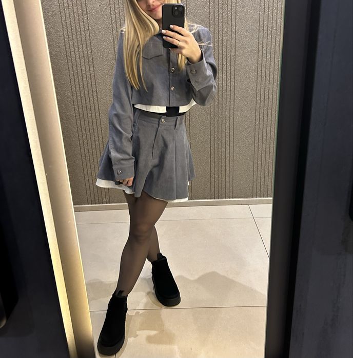 Костюм жіночий, жакет + шорти спідниця