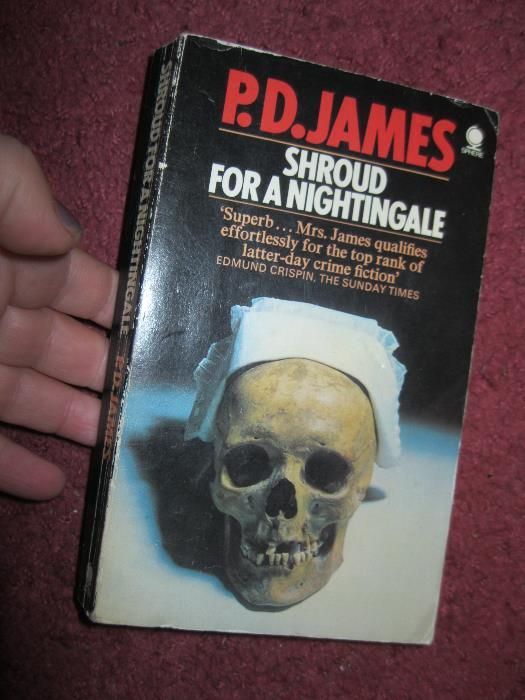 P.D.James SHROUD for a nightingale детектив книга на английском языке