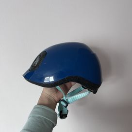 Kask dziecięcy 44-49 cm niebieski bitwin