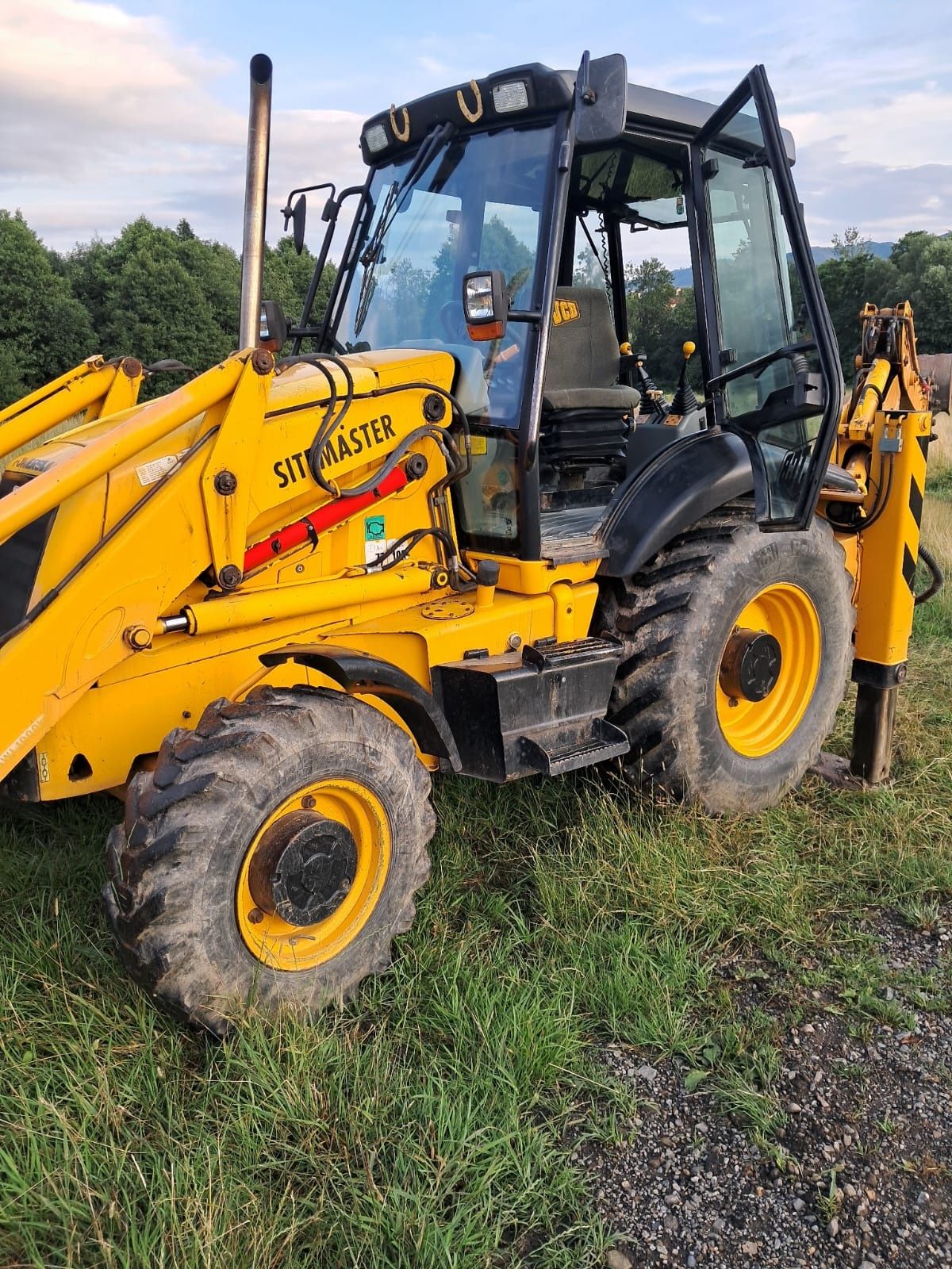 Jcb 3cx, sitemaster, koparko ładowarka,