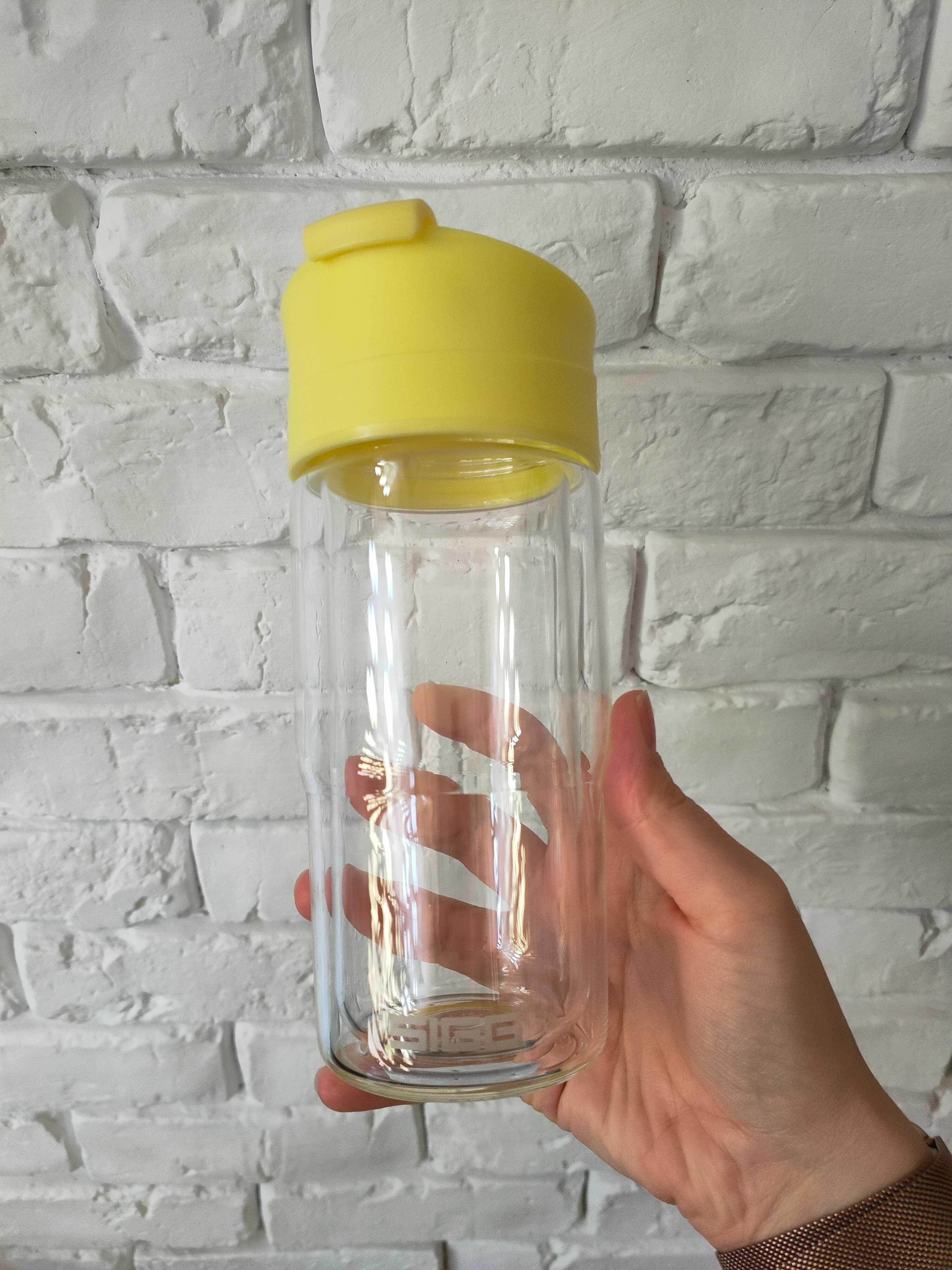 Kubek szklany SIGG Nova Mug Lemon 0.37 l