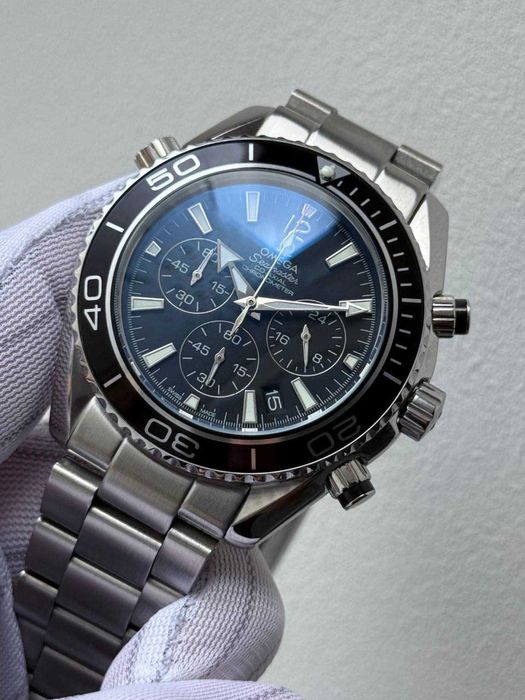 Швейцарские часы Omega Seamaster Chronograph. Топ качество