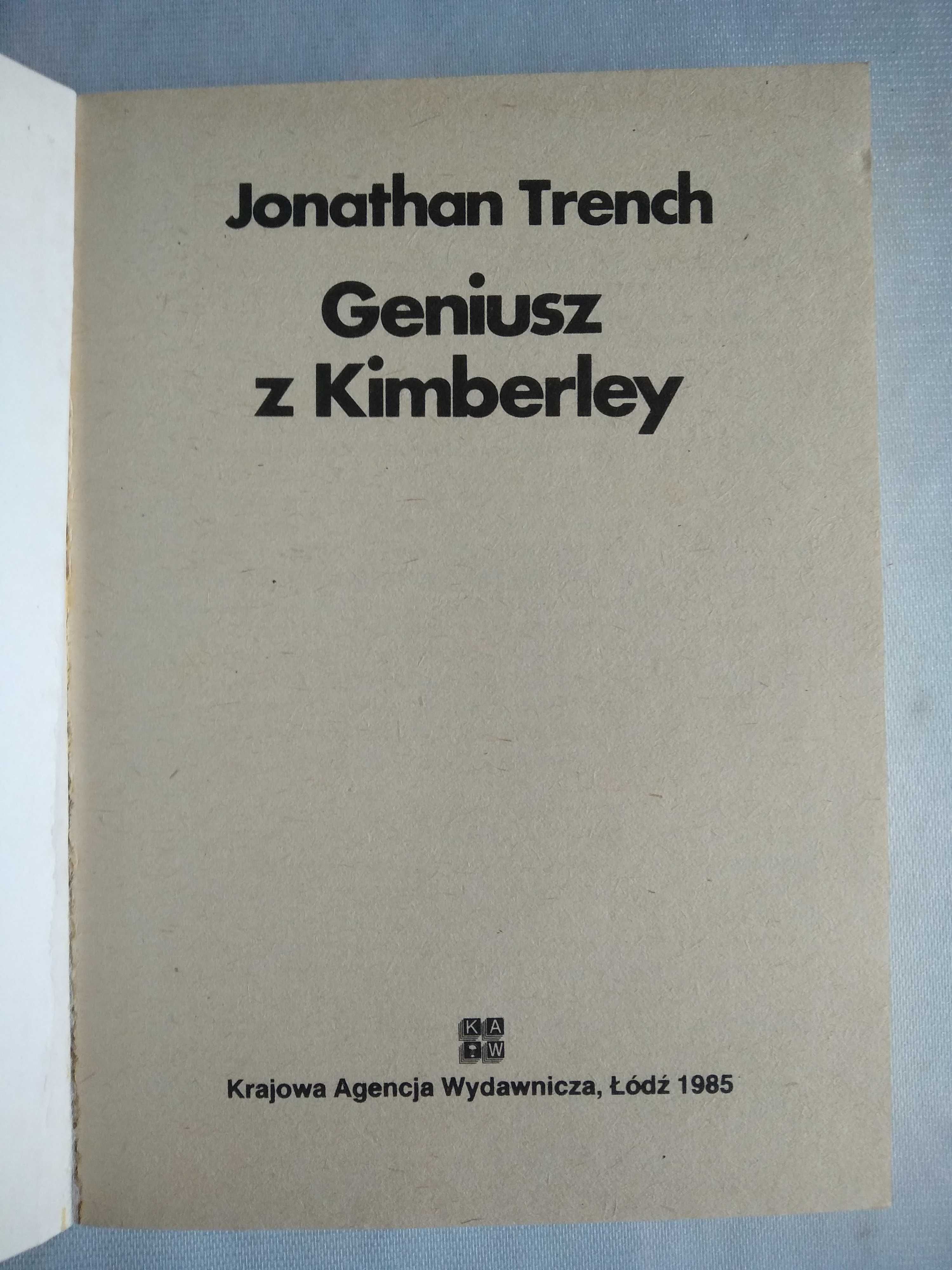 "Geniusz z Kimberley" Jonathan Trench