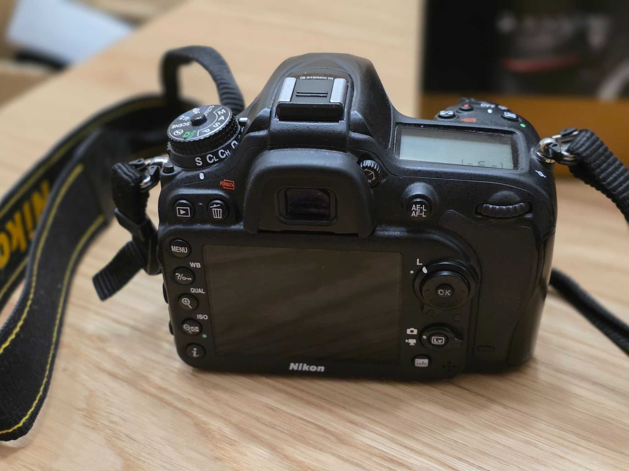 Lustrzanka Nikon D7200 bdb stan mały przebieg 15k okazja