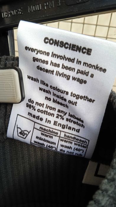 Spodnie damskie sztruksowe 30 monkee genes szerokie nogawki khaki