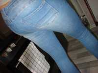 Jeansy dżinsy skinny rurki wąskie i obcisłe size 40