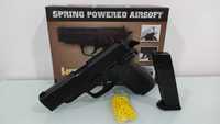 Pistola Airsoft P226 Réplica (NOVA)