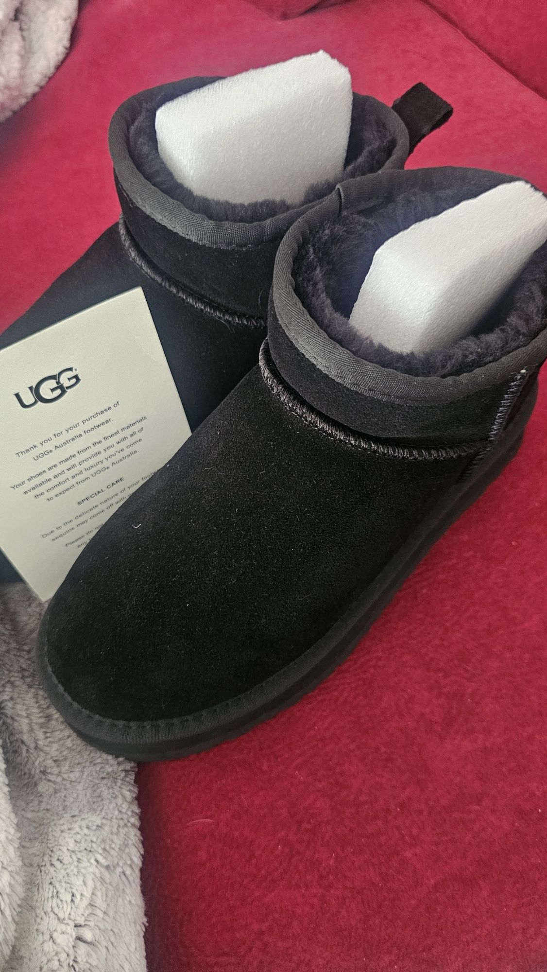 Botas UGG n°38 pretas