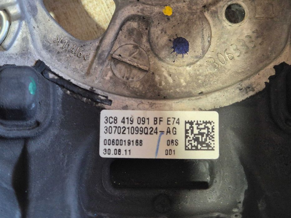 kierownica multifunkcja łopatki  VW Passat B7  3C8.419.091BF