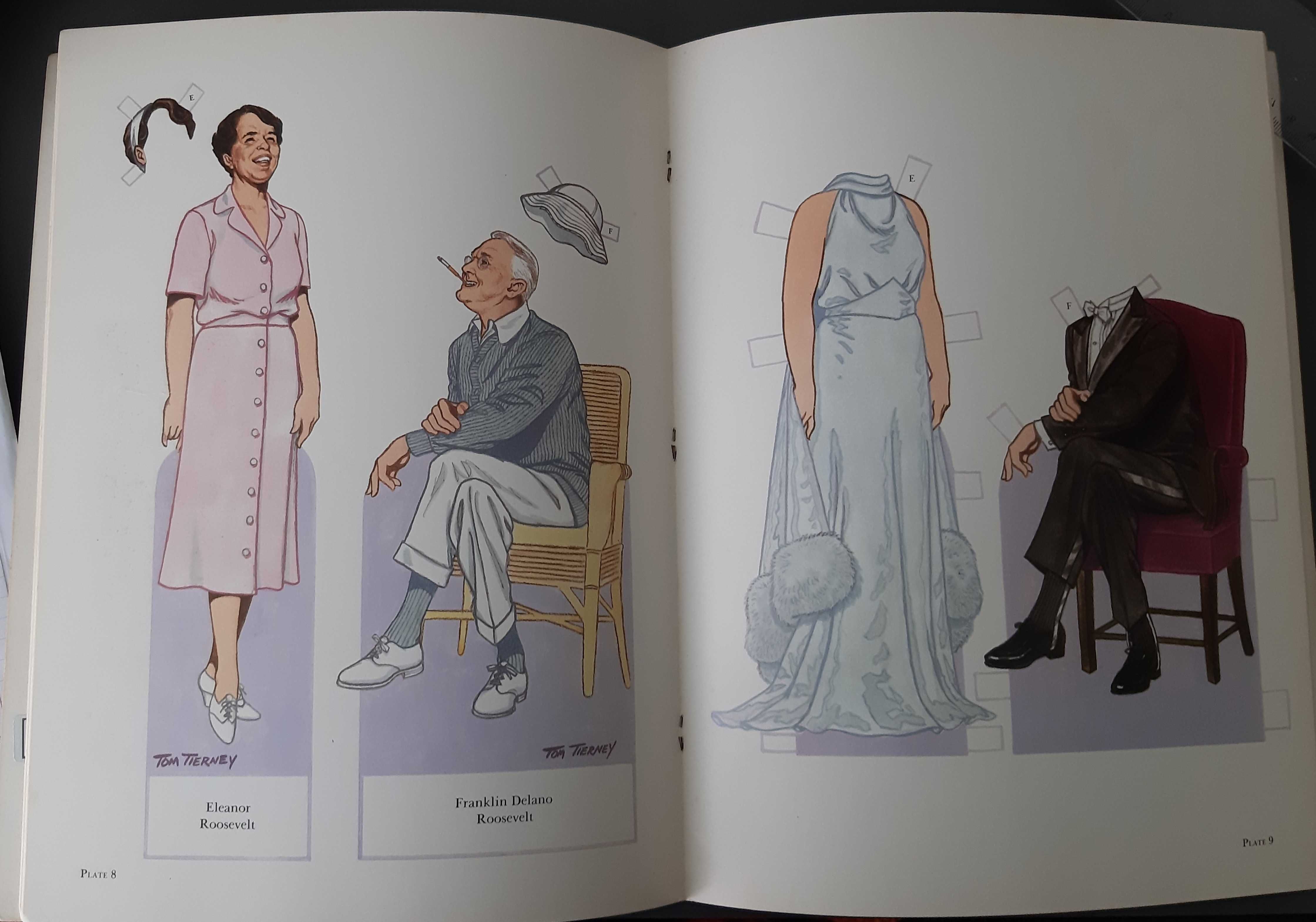 Franklin Roosevelt & His Family Paper Dolls in Full Colour [modelismo]