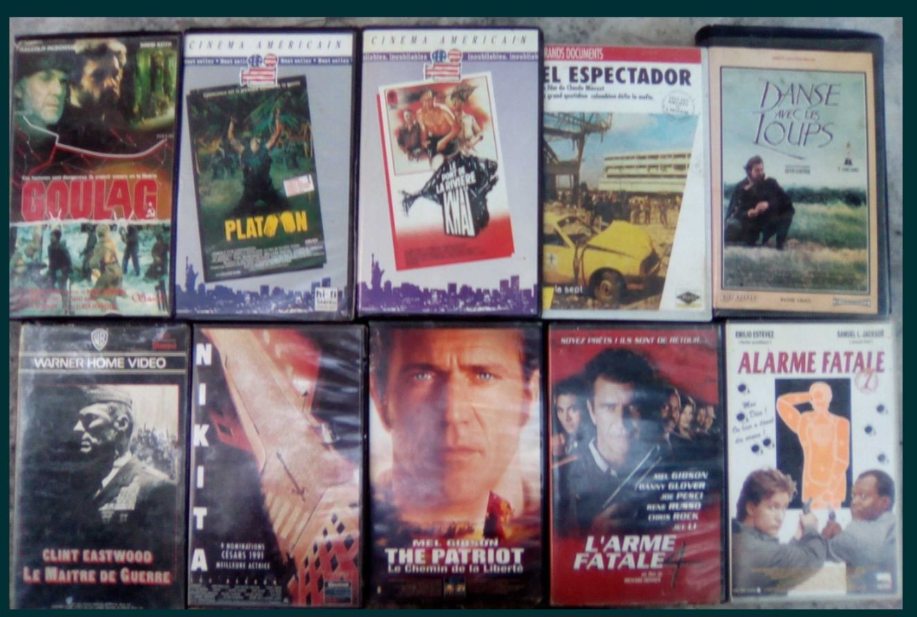 VHS e DVD - Vários Títulos