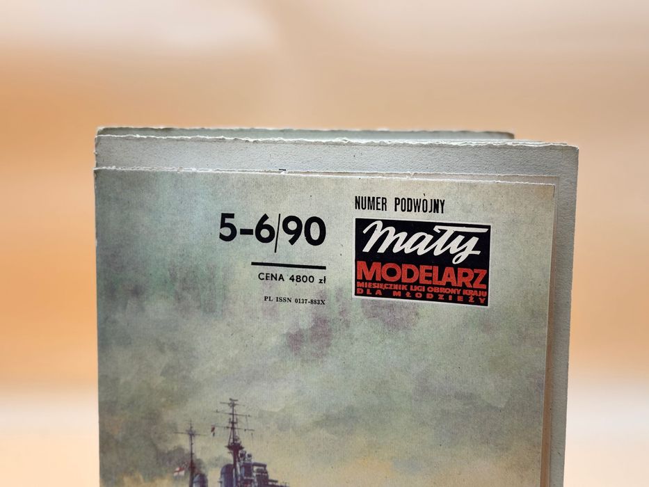 Mały Modelarz", numer 5-6/90 HMS Vanguard