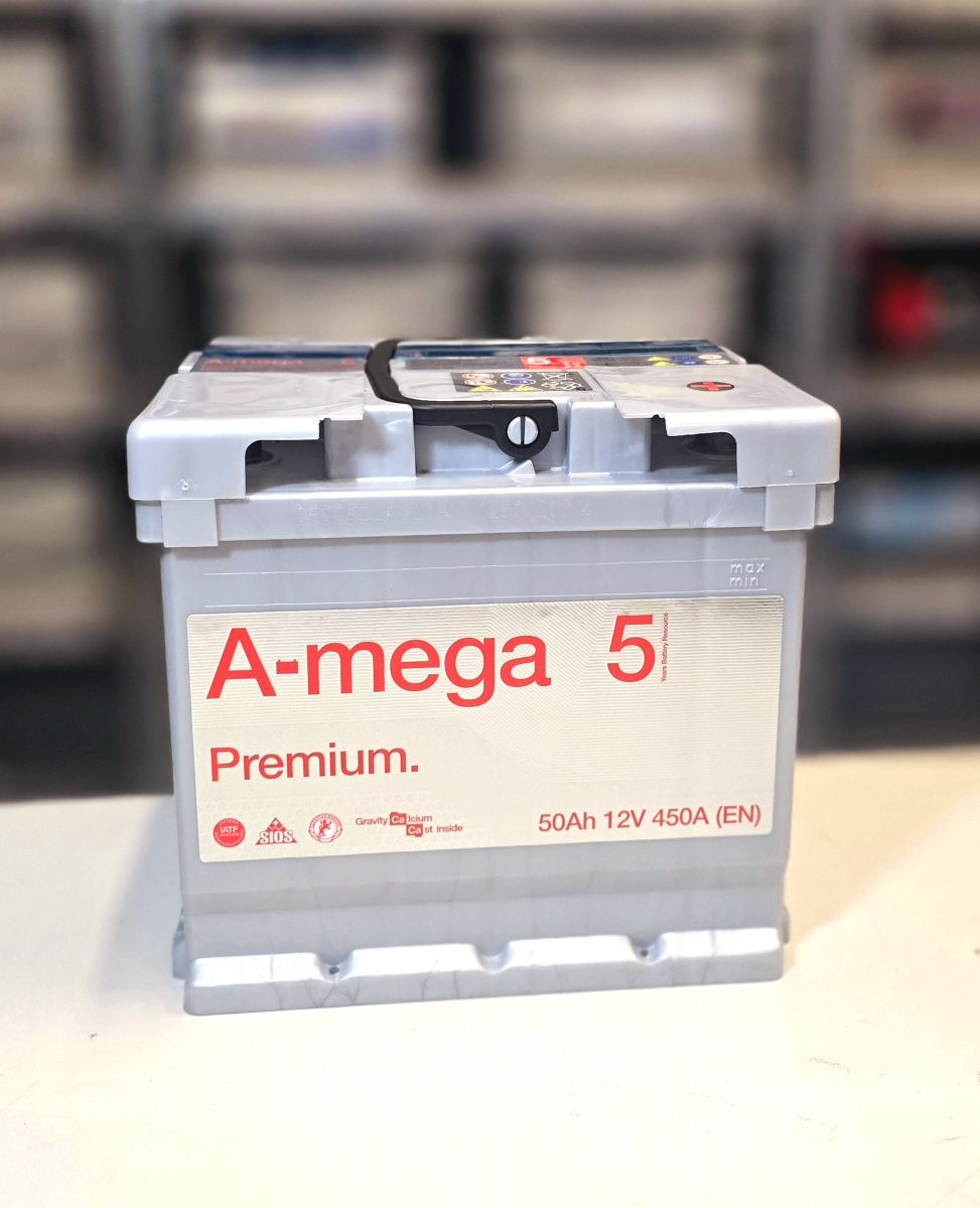 Akumulator AMEGA M5 12V 50AH 450A nowy