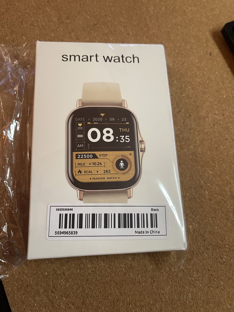 Smart watch preto novo