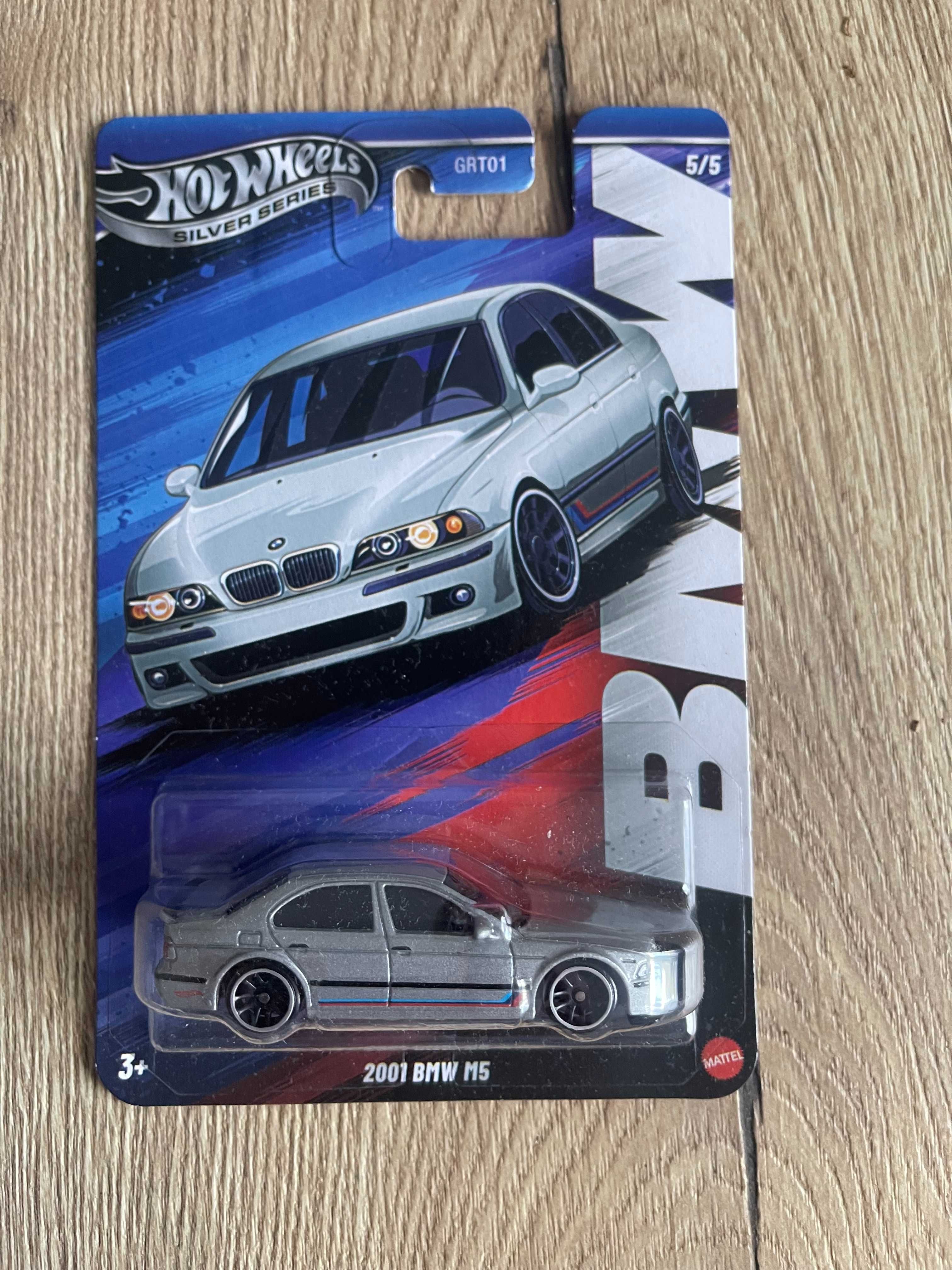 Hot Wheels 2001 BMW M5 (E39) Silver Series