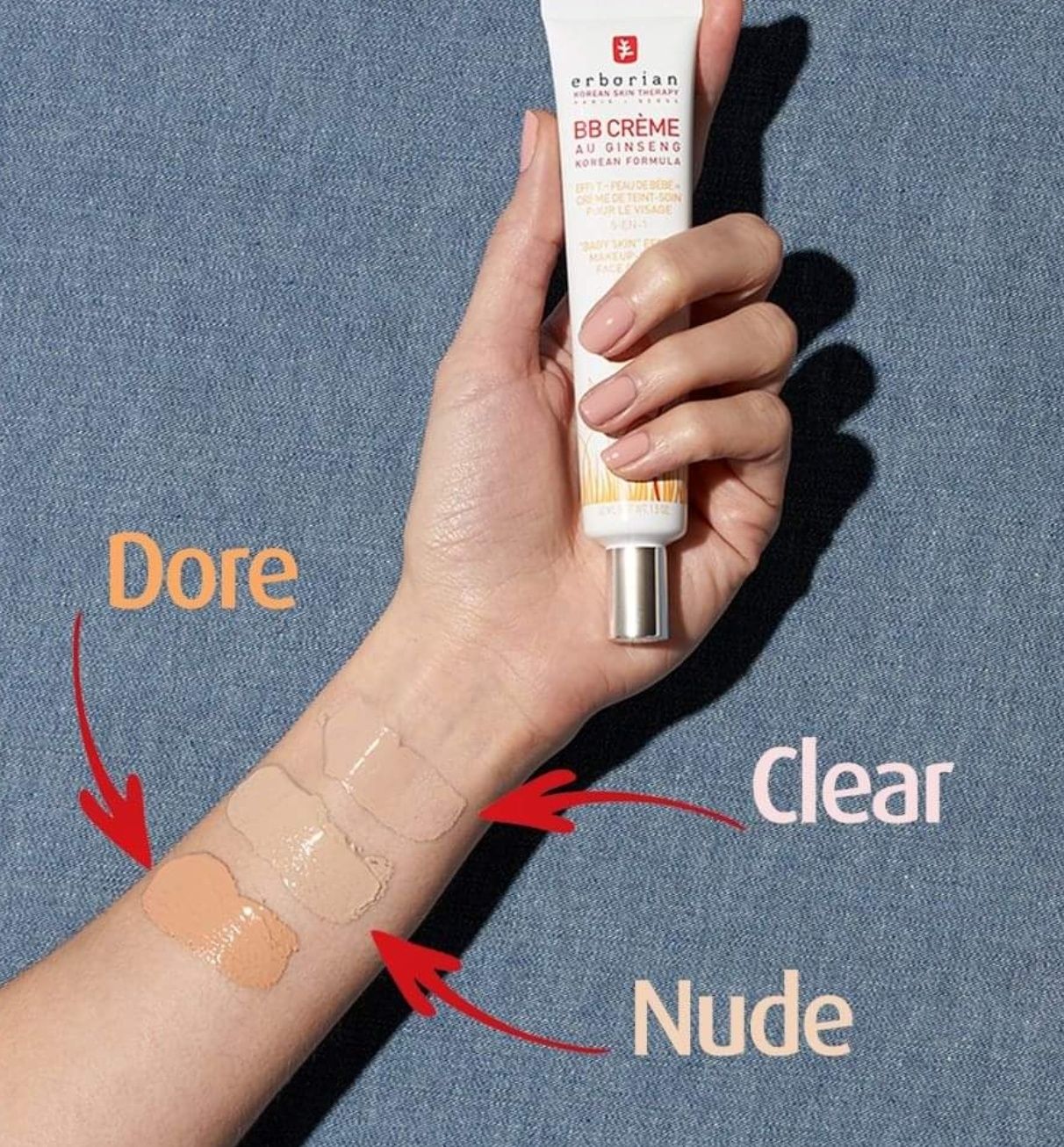 Erborian BB Creme Nude Clair Dore / super BB