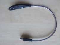 Lampka do komputera USB czarna 42 cm Sprawna