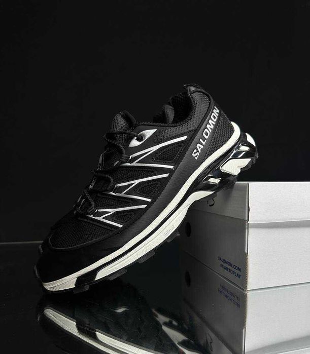 Чоловічі кросівки Salomon XT-6 Expanse Gore Tex Black White Termo 0683