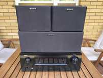 DENON AVR 1611 z głośnikami Sony
