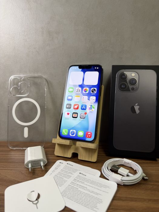 iPhone 13 Pro 128GB Grafitowy - 100% kondycji | dowód zakupu | zestaw