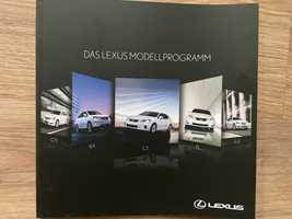 Katalog prospekt Lexus program modele 2011 48 stron