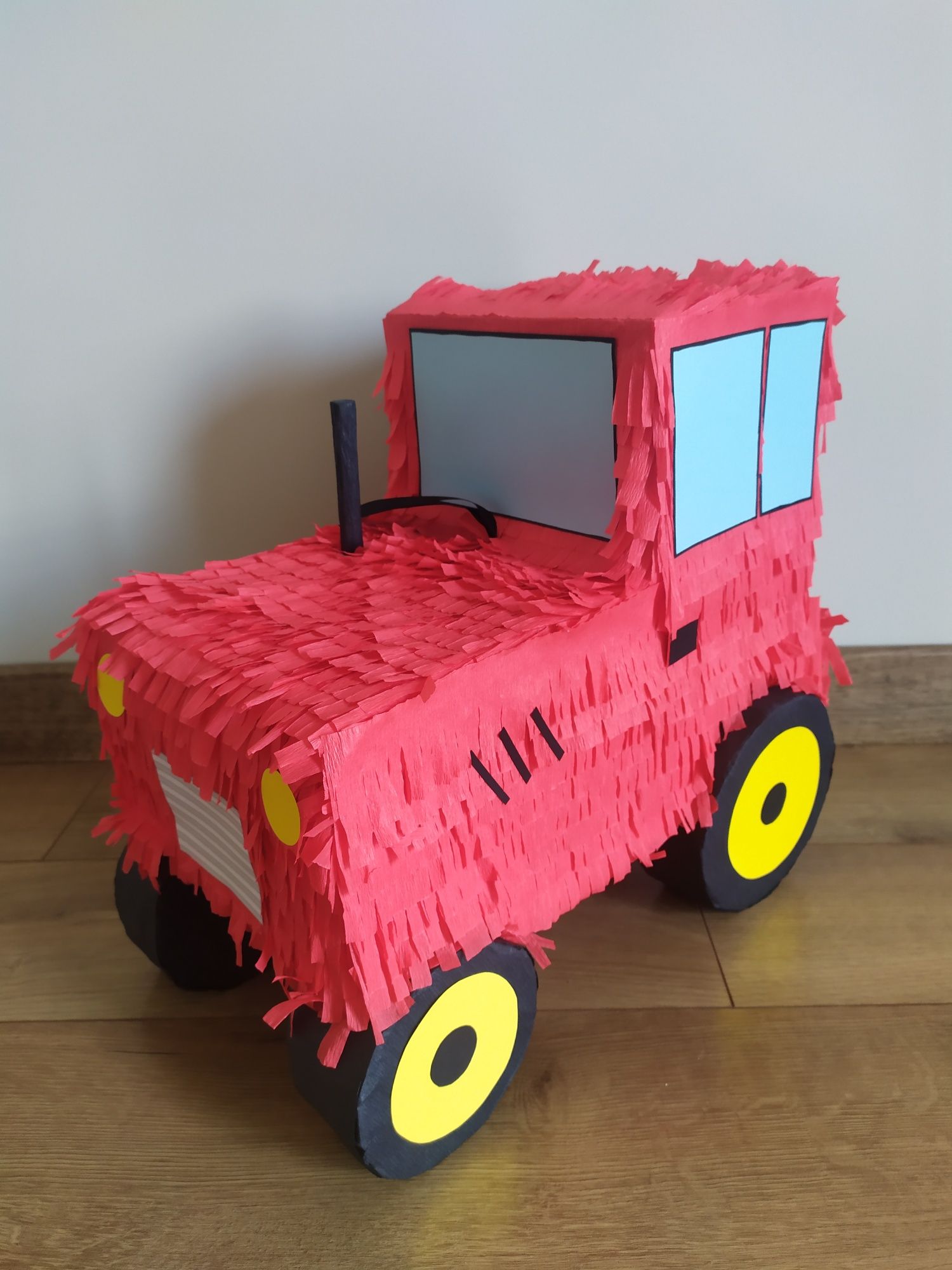 Piniata traktor na urodziny dla chłopca, pojazd