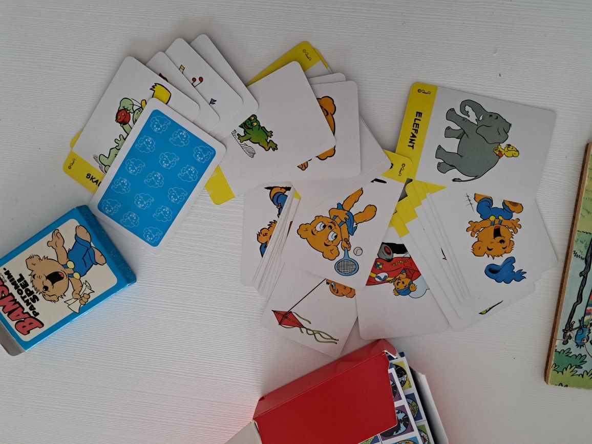 Bamse zestaw pluszak memo domino