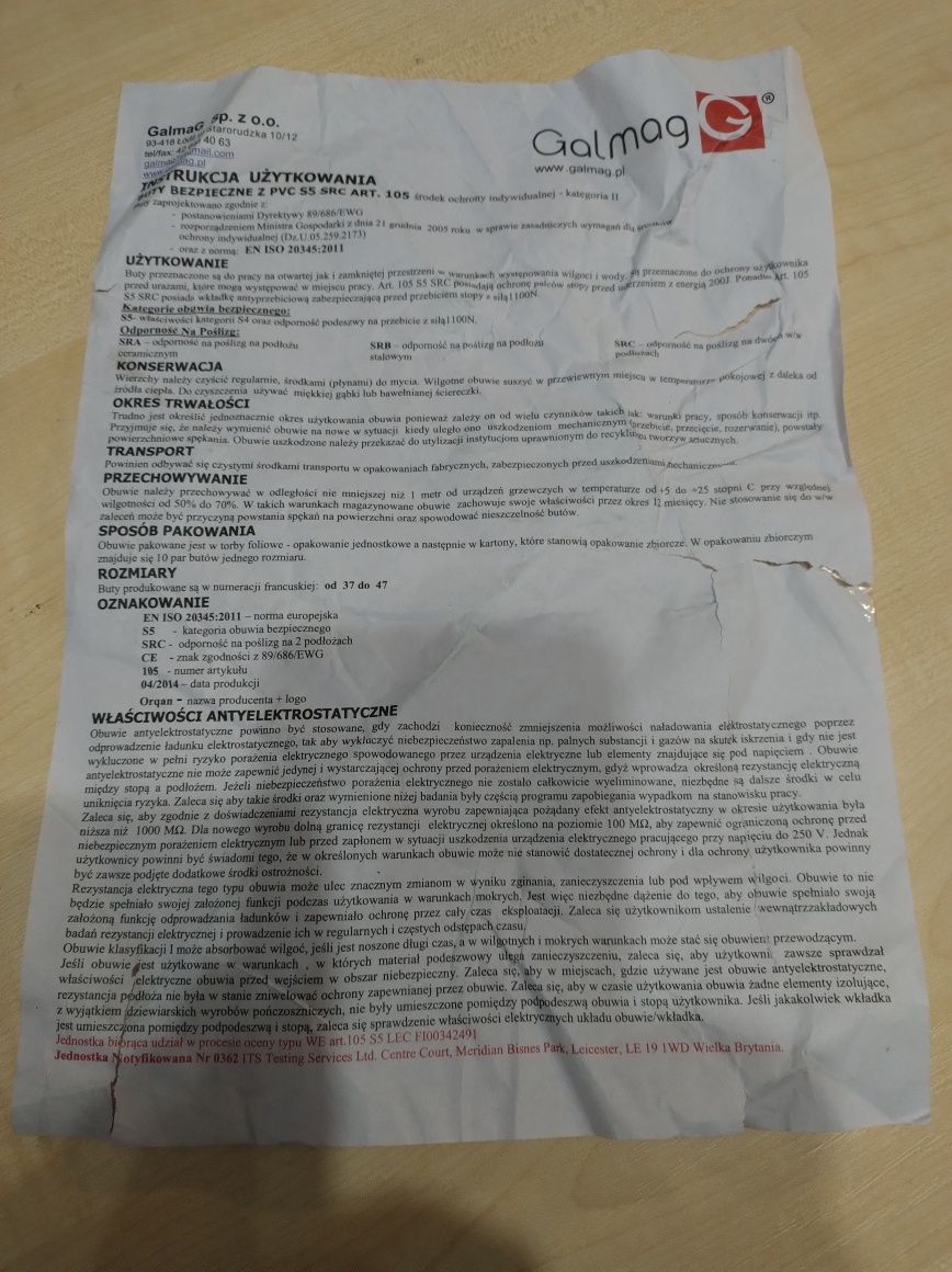 Męskie ocieplane kalosze Orqan