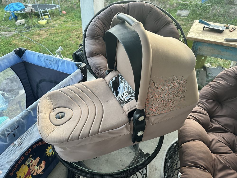 Візок Luxmom 2 в 1 (люлька та прогулка)