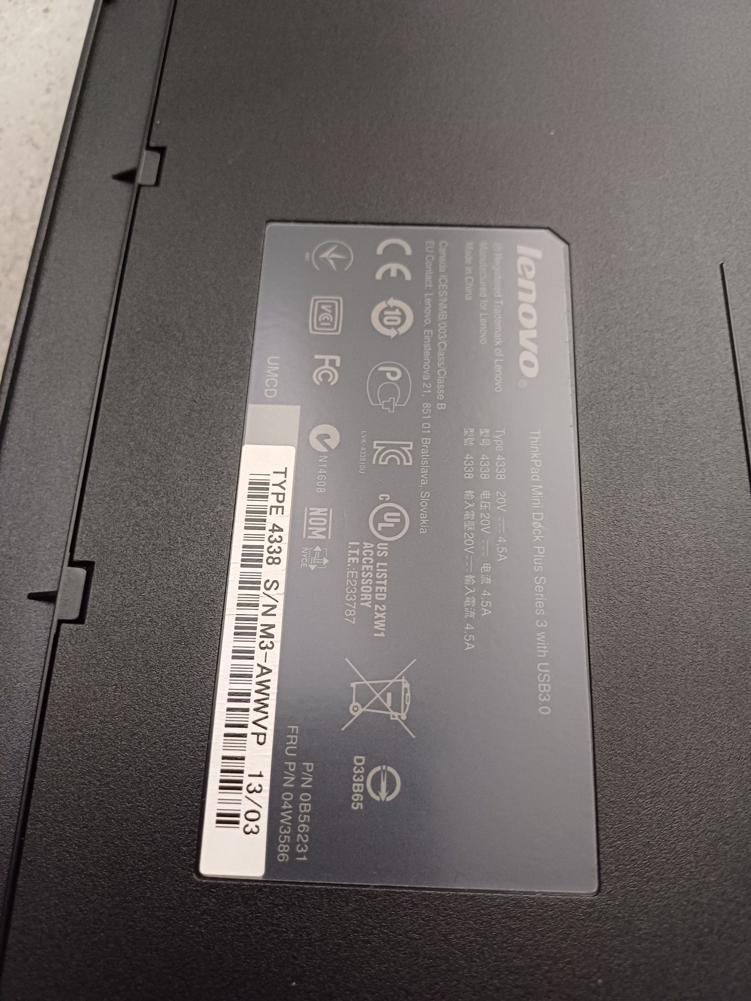 Stacja dokująca ibm thinkpad idealny stan