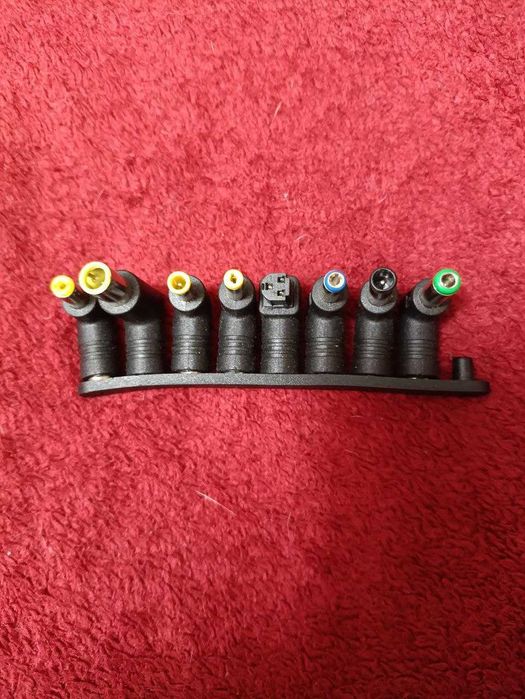 Набір адаптерів перехідників для роутерів та ноутбуків DC 5.5x2.1 мм