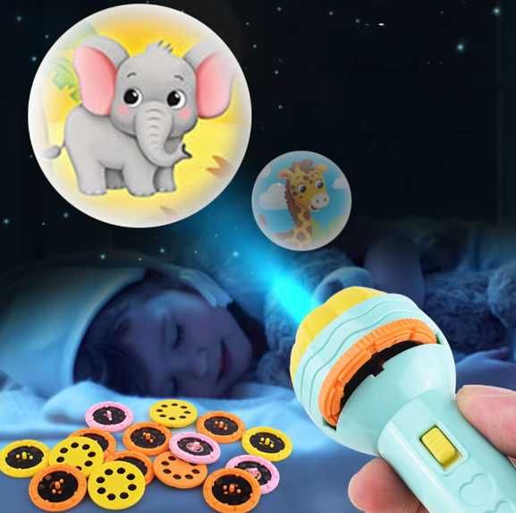 Projektor obrazków dla dzieci - 80 zdjęć - pomoc do opowiadania bajek