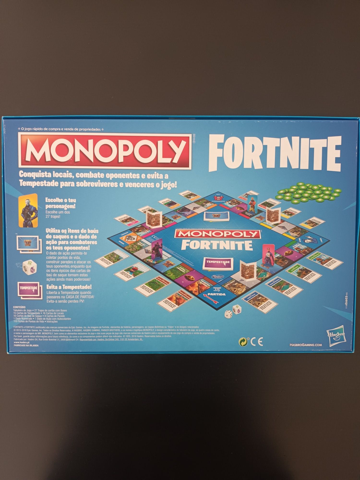 Monopoly Fortnite- Como novo