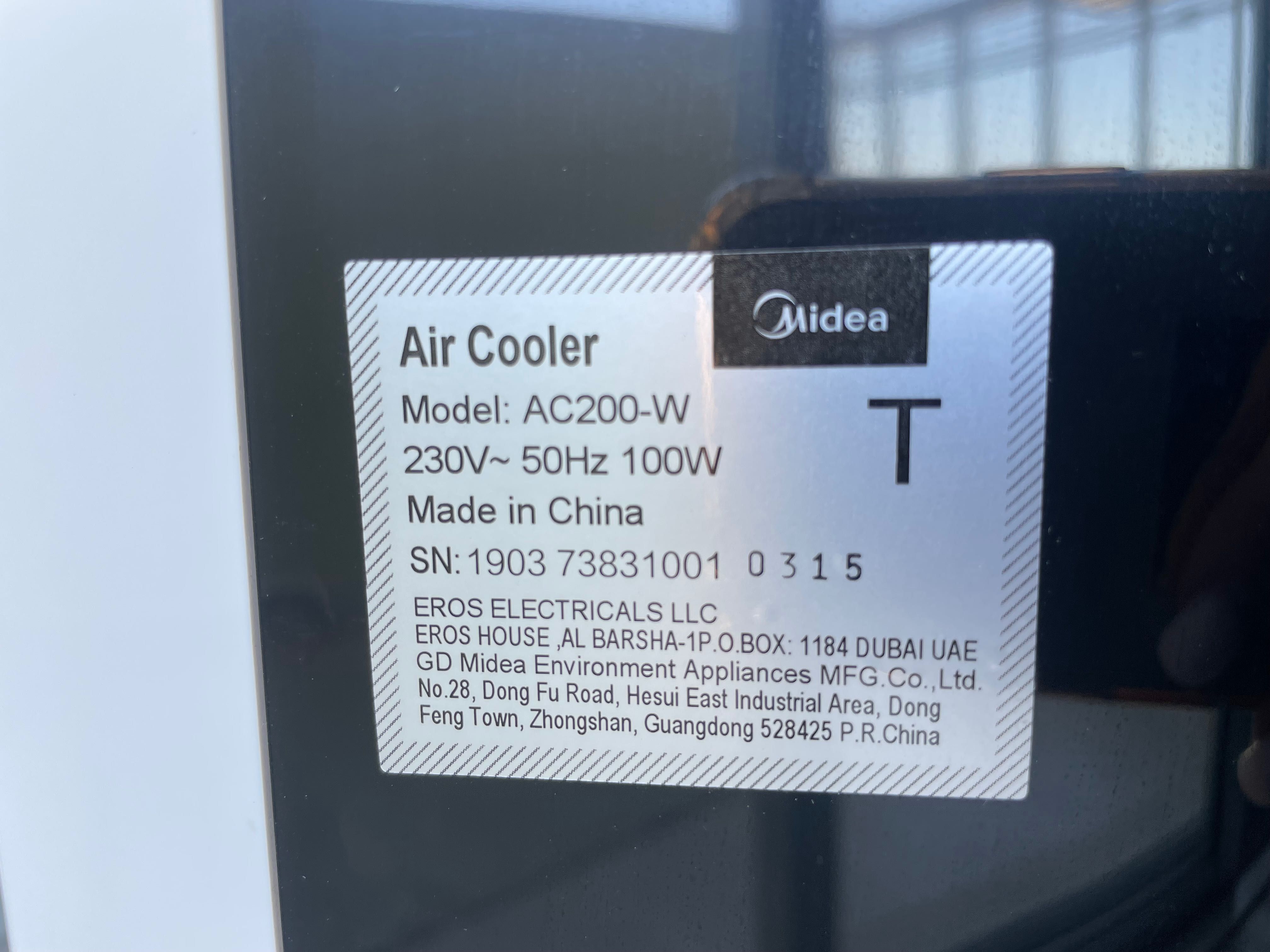 Climatizador Portátil Midea – Diga adeus ao calor! €80