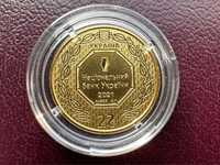 Инвестиционная монета Украины Архистратиг Михаил 2 гривны золото