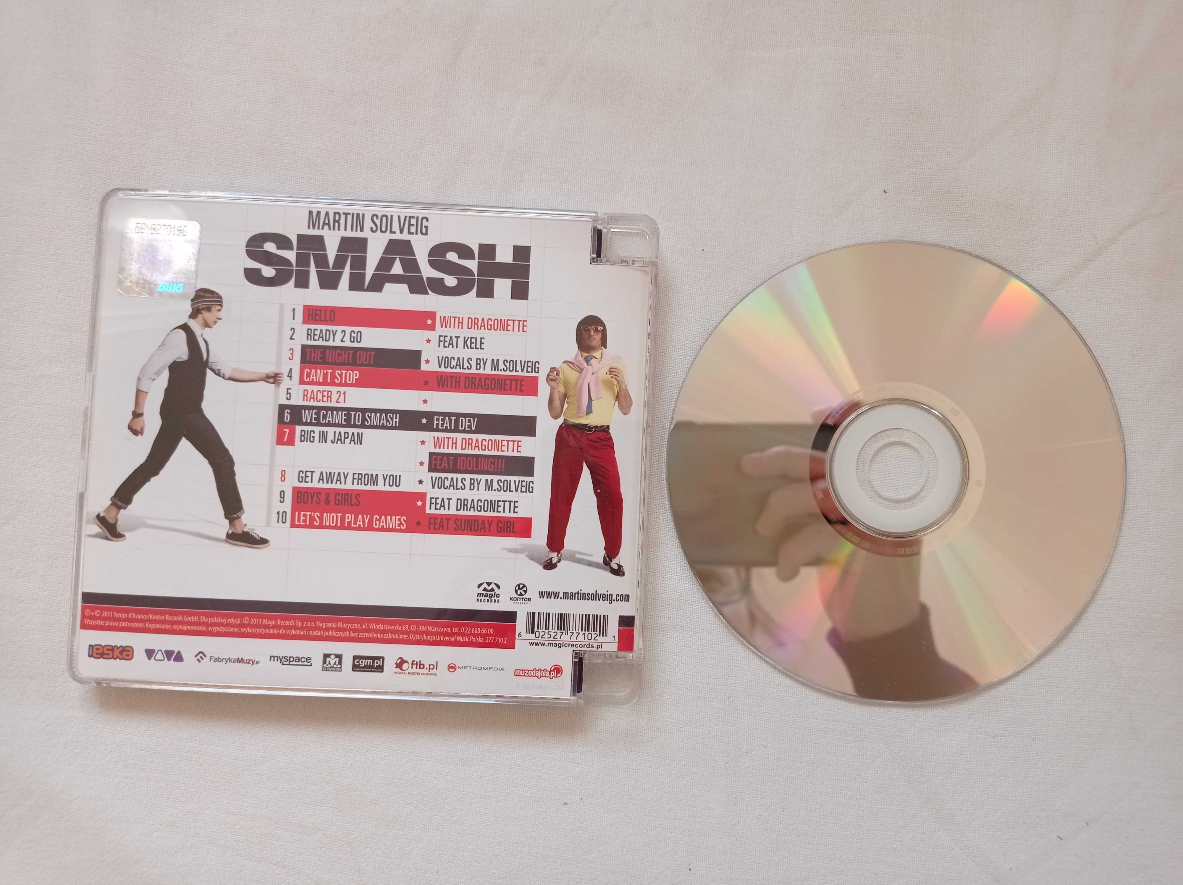 Płyta CD Martin Solveig Smash 2011 hologram ZAiKS