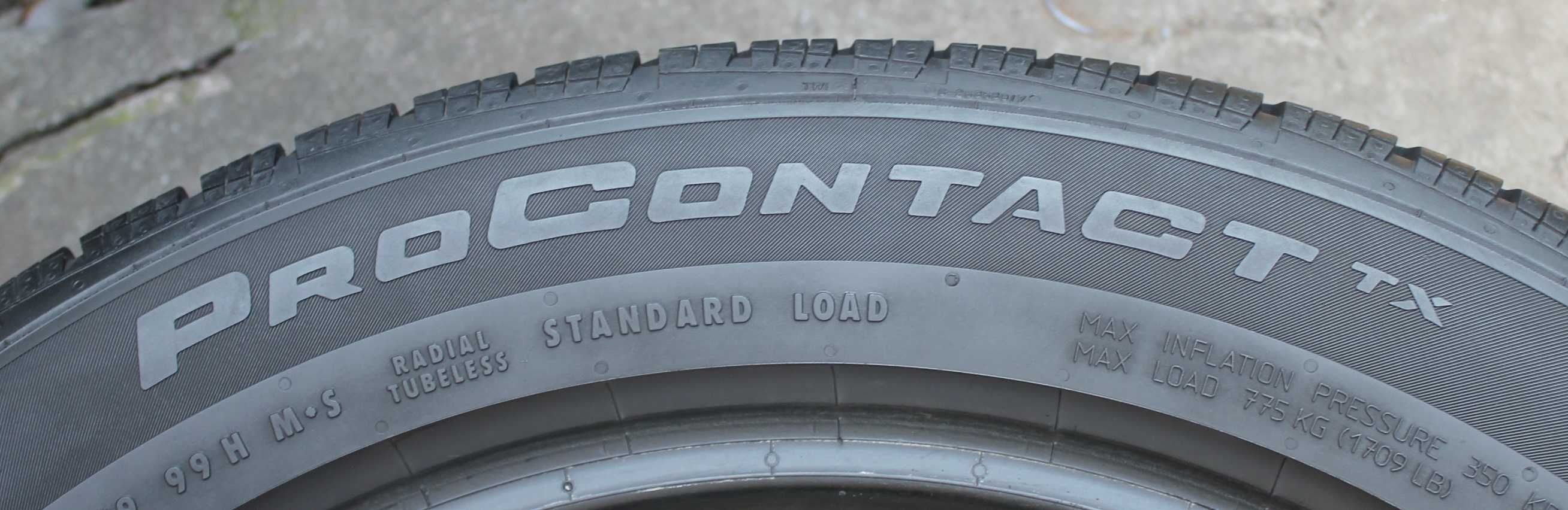 Літні шини, літня резина 235/50/R19 Continental Pro Contact TX