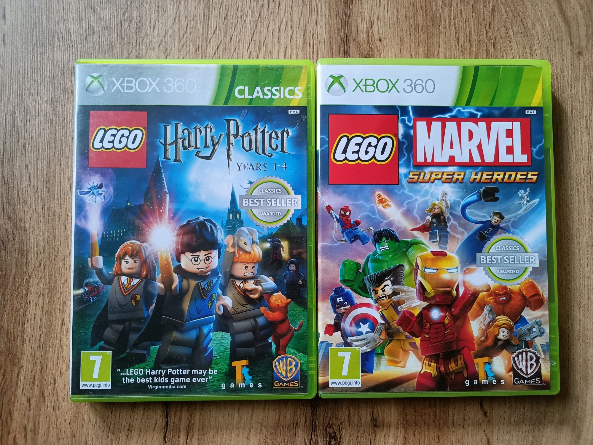 LEGO Harry Potter i Marvel Super Heroes XBOX 360