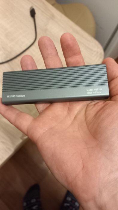 Зовнішня кишеня XON MemoryCase для M.2 NVMe (PCIe) USB 3.1 Type-C