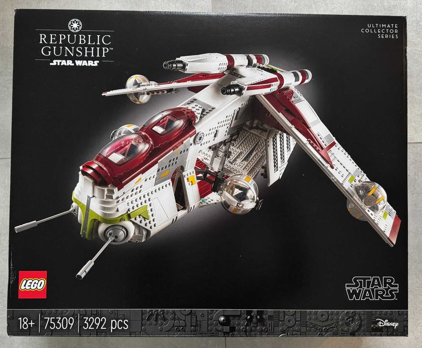 LEGO 75309 - Kanonierka Republiki (Republic Gunship) + gratisy