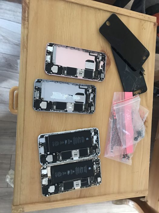 3x 6s i 1x6 iphone backlight uszkodzone