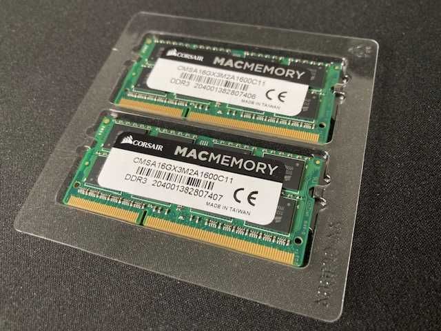 Pamięć RAM 16GB 1600Mhz DDR3L Corsair MacMemory (2x 8GB)