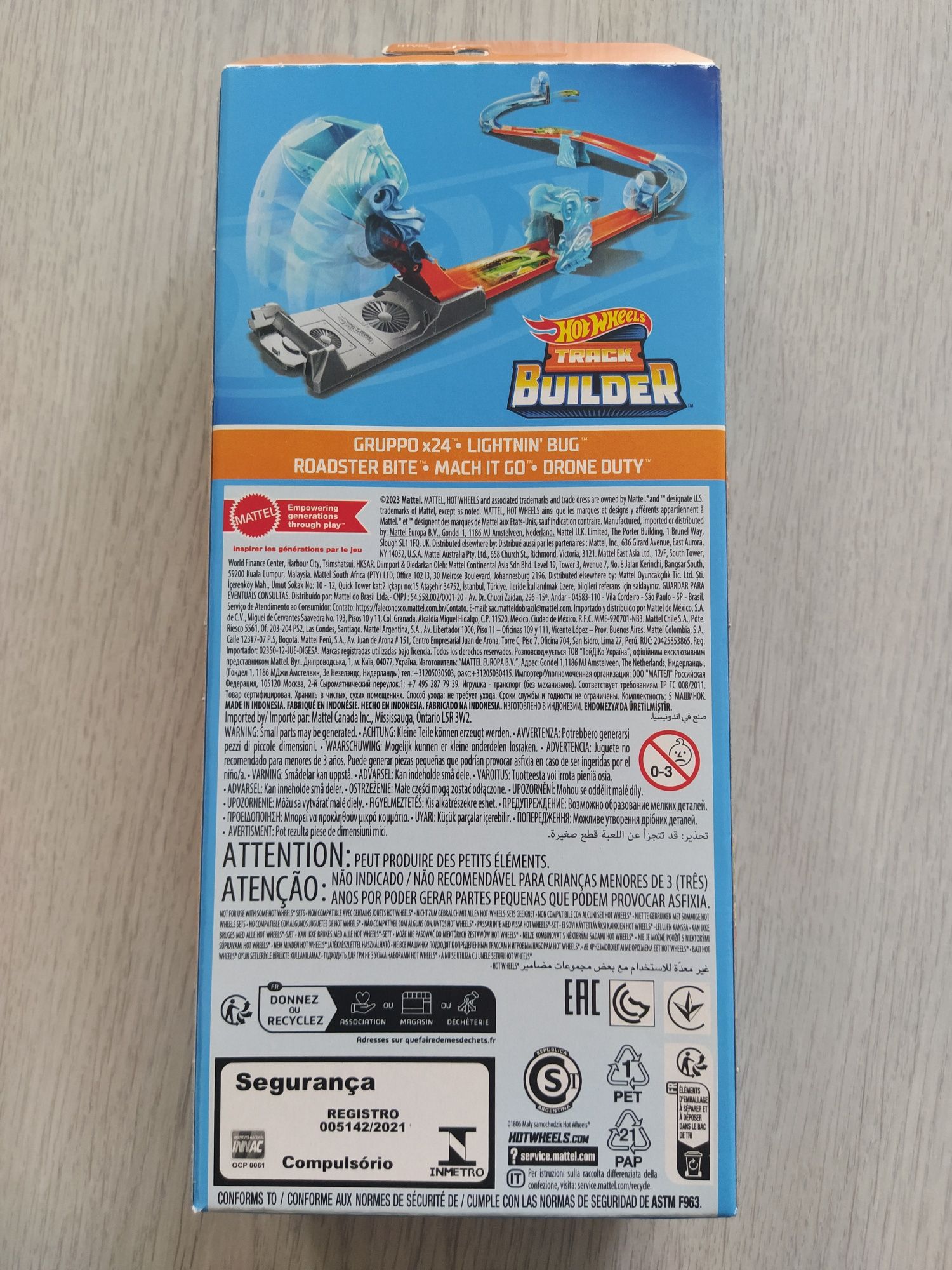 Mattel -zestaw 5pak HotWheels Track Bulider HTV52