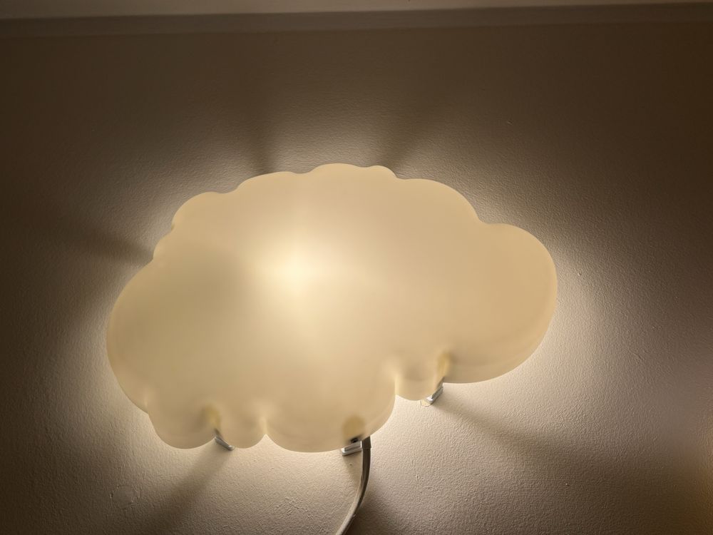 Lampy Ikea zestaw księżyc chmurka gwiazda lampa ścienna